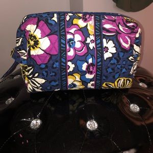 Vera Bradley travel makeup bag